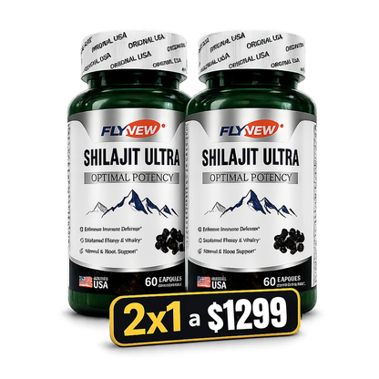 Shilajit L-Arginina - Energía y Vitalidad Natural