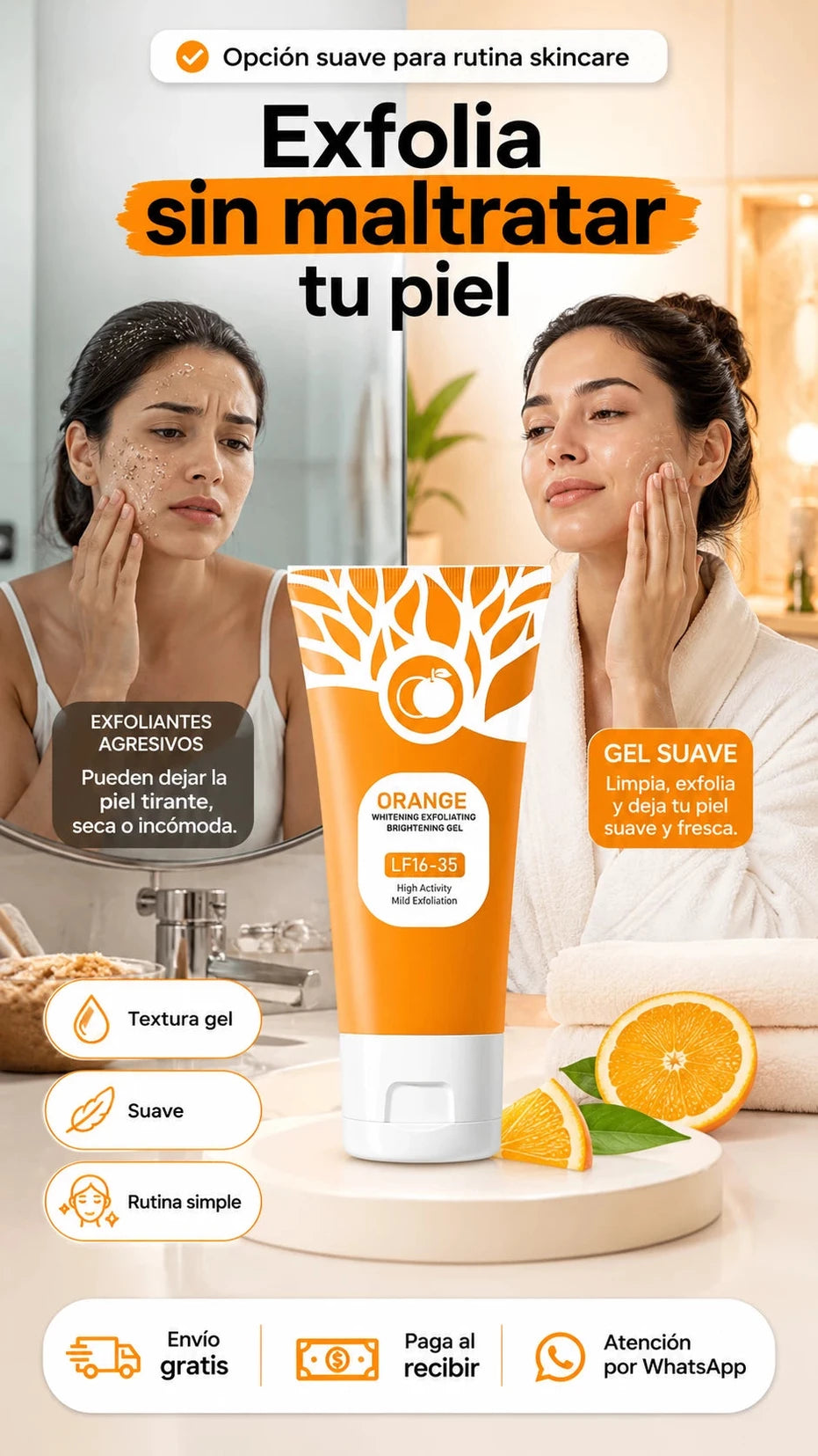 Gel de Ducha Revitalizante - Piel Suave y Fresca - Imagen 1