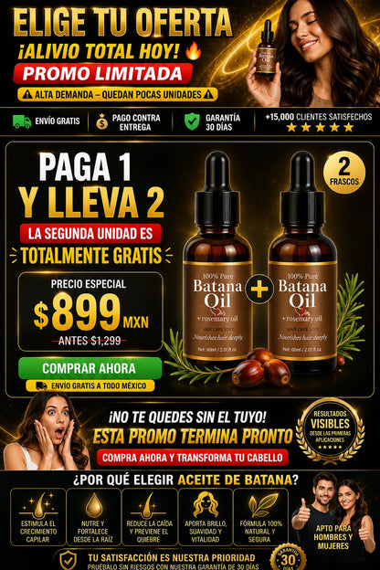 Aceite de Batana Puro - Repara y Fortalece tu Cabello - Imagen 2
