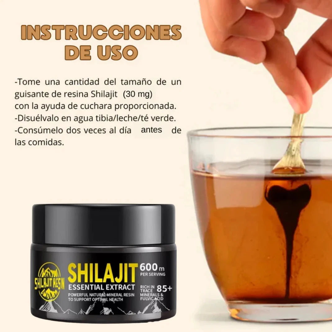 Shilajit Puro - Vitalidad y Bienestar Natural - Imagen 2