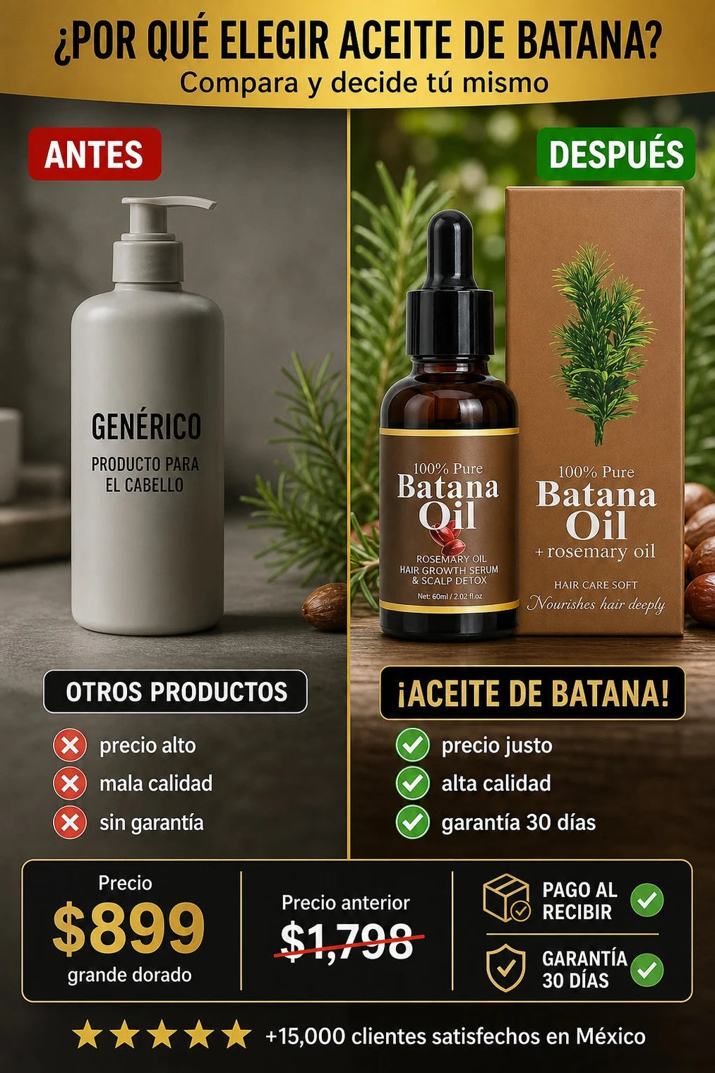 Aceite de Batana Puro - Repara y Fortalece tu Cabello - Imagen 4