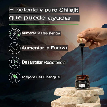 Shilajit Puro del Himalaya - Imagen 7